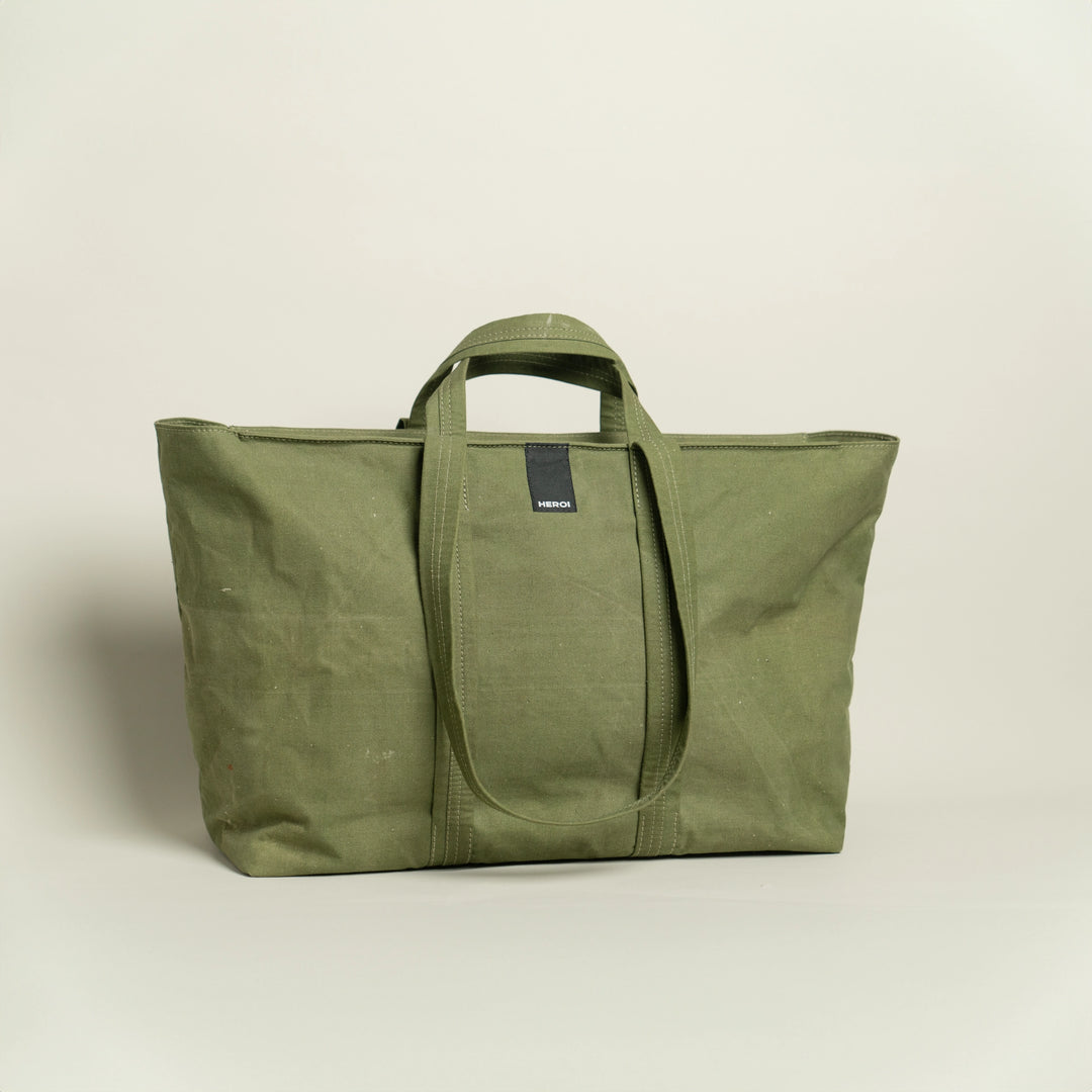Heroi Canvas Bag, Weekend by HEROI Project