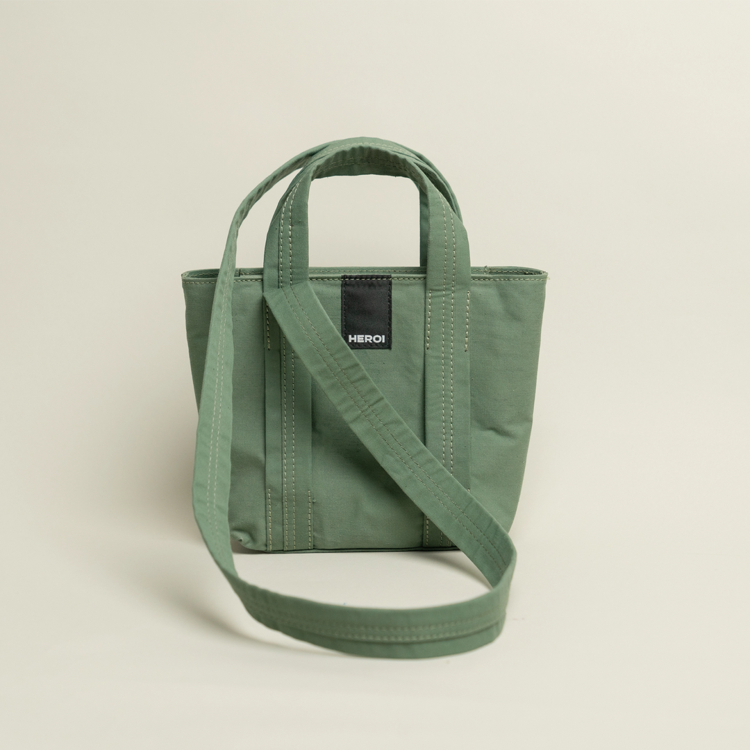 Heroi Canvas Bag, Small by HEROI Project