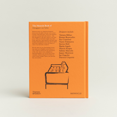 The Monocle Book of Designers on Sofa
