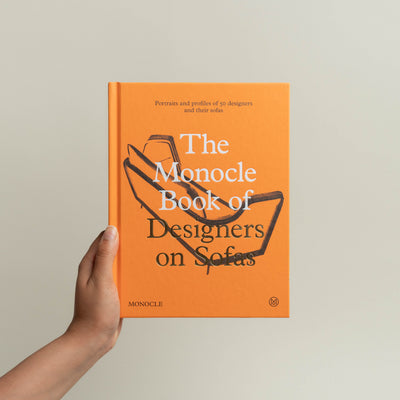 The Monocle Book of Designers on Sofa