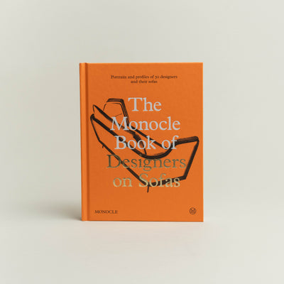 The Monocle Book of Designers on Sofa