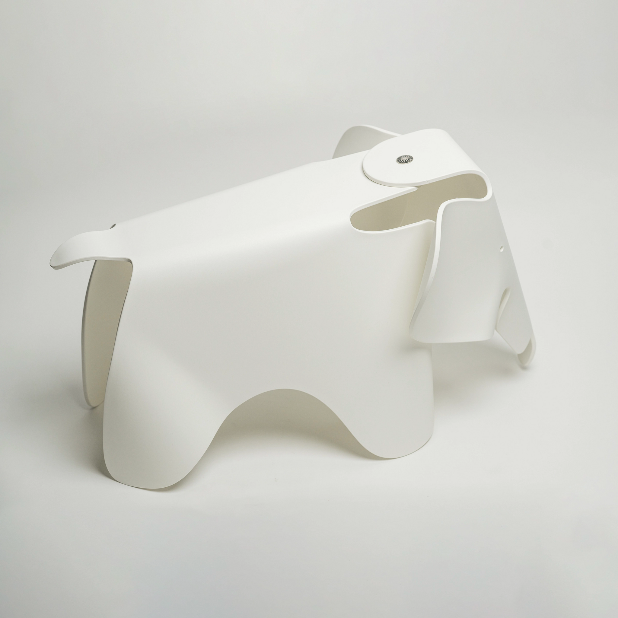 Eames Elephant, Plastic, White