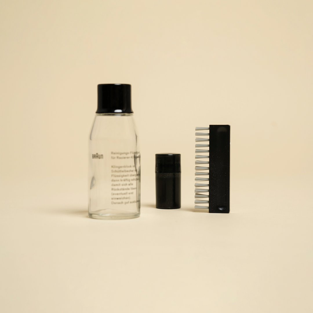 Shear-head Cleaning Kit, ca. 1960 by Dieter Rams for Braun