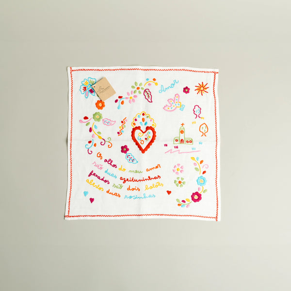 Portuguese Love Handkerchief- Large