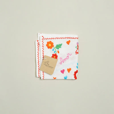 Portuguese Love Handkerchief- Large