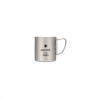 MG-051FHR Titanium Double Wall Cup 220ml Folding Handle