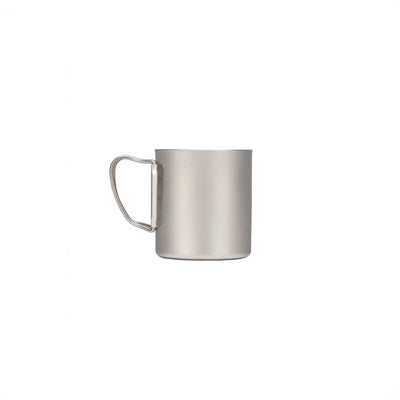 MG-051FHR Titanium Double Wall Cup 220ml Folding Handle