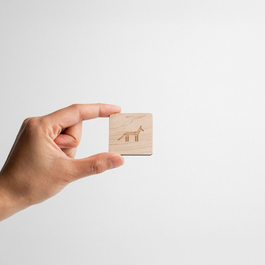 Wood Magnet by Fabrica