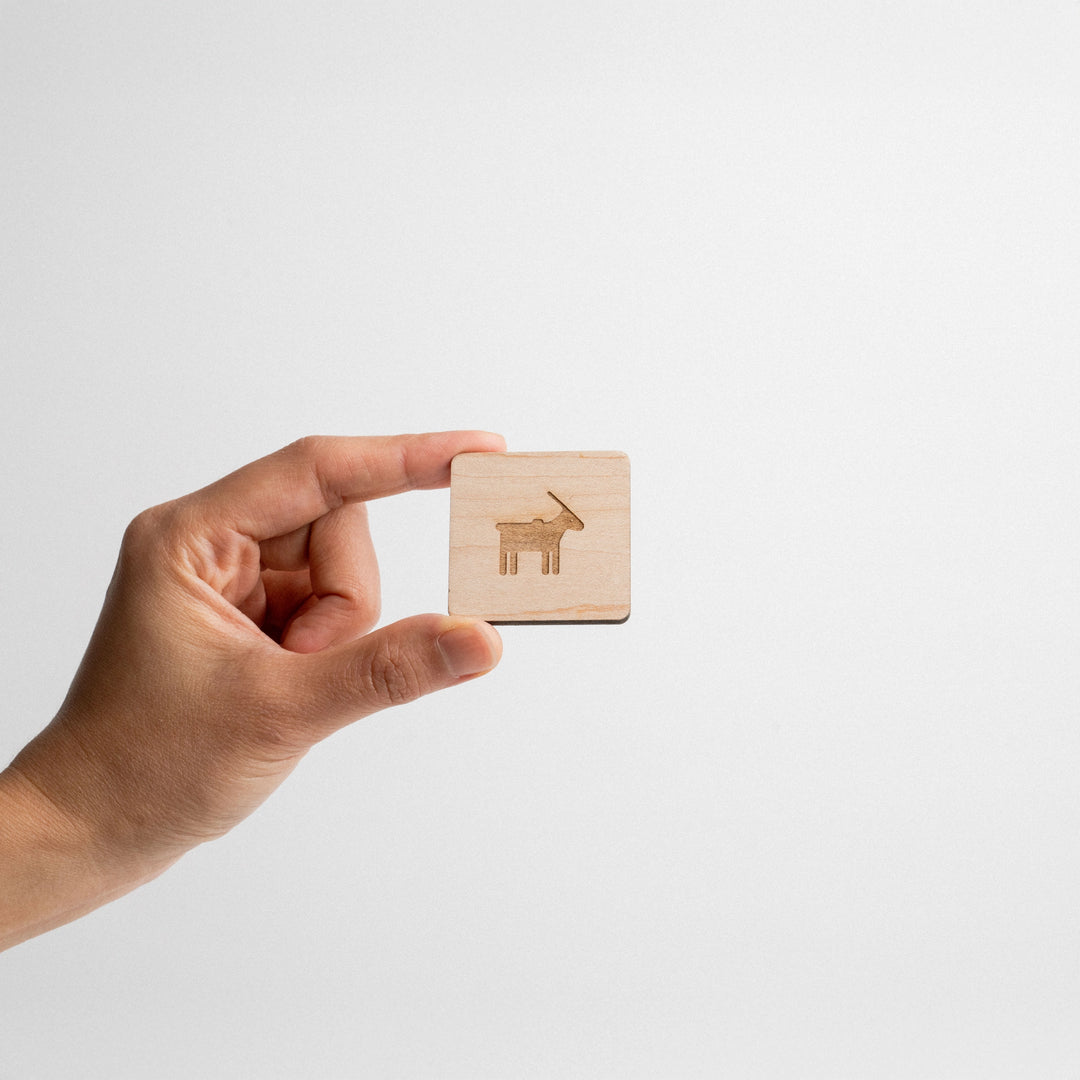 Wood Magnet by Fabrica