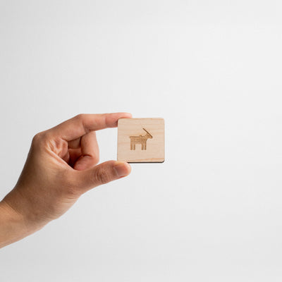 Wood Magnet