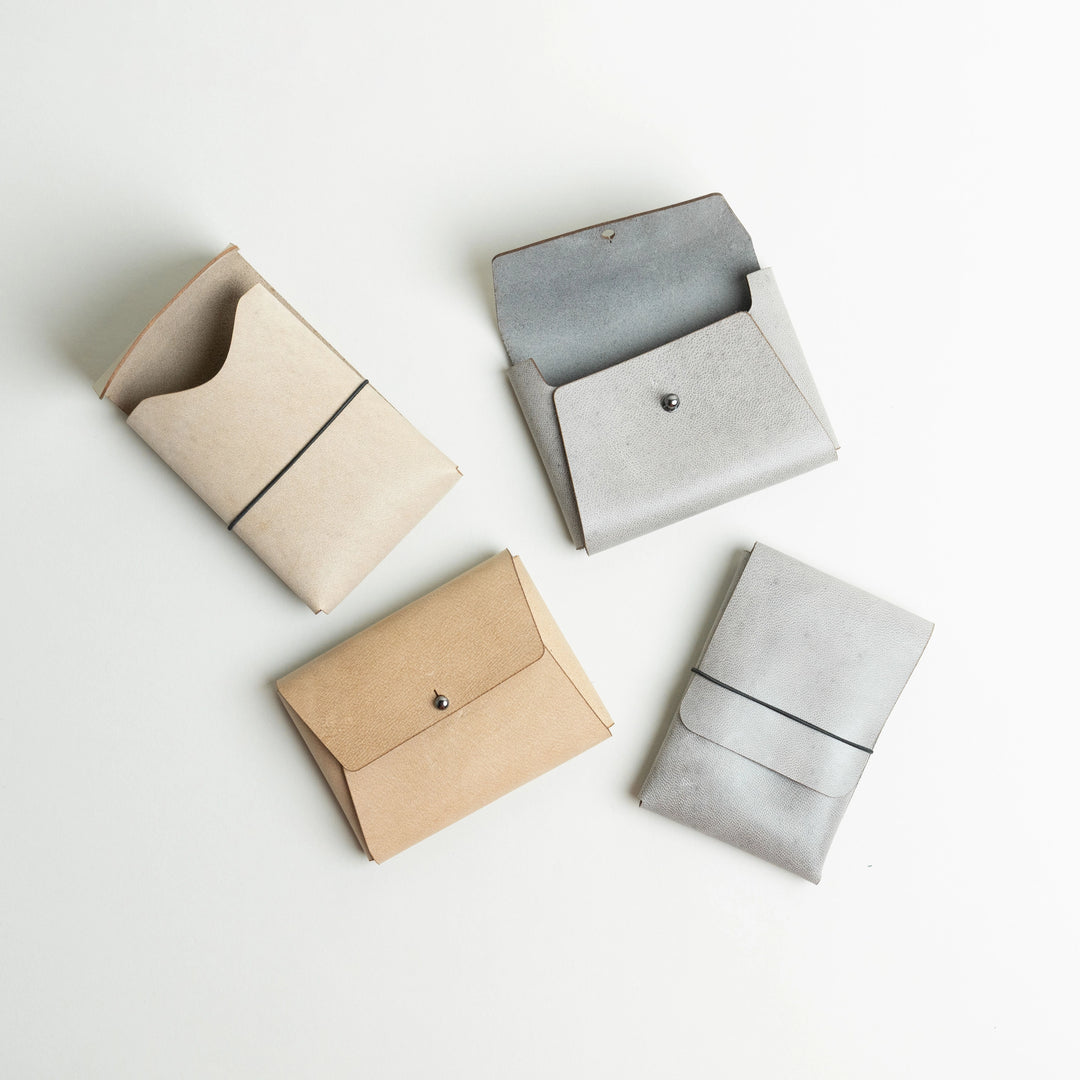 Mini Leather Money Pouch by Fabrica
