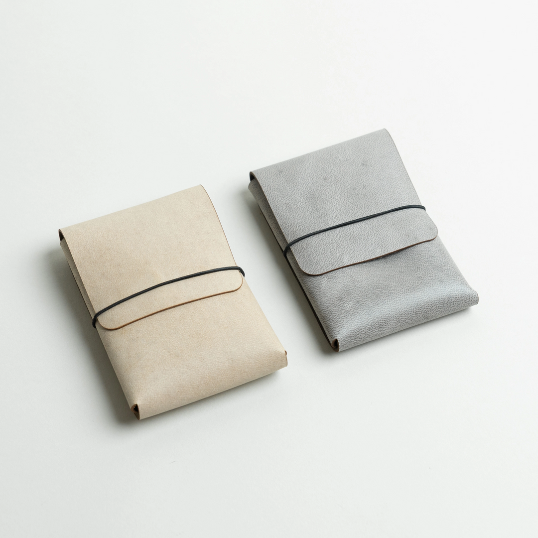 Mini Leather Money Pouch by Fabrica