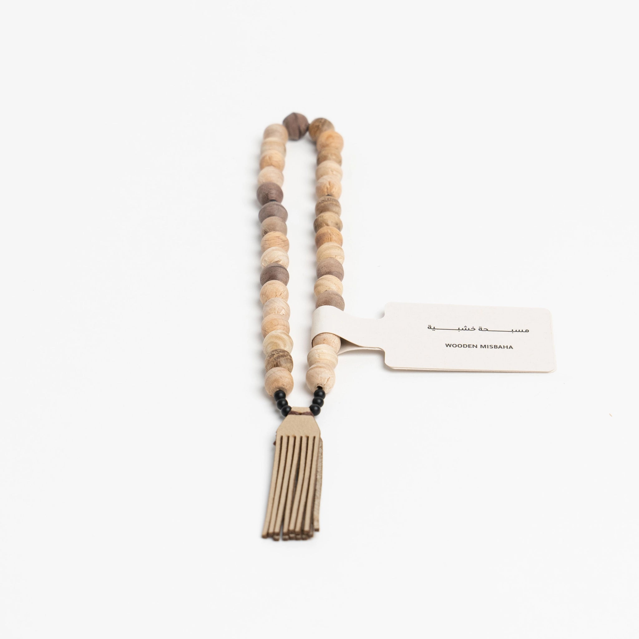 Misbaha (Wood & Leather)
