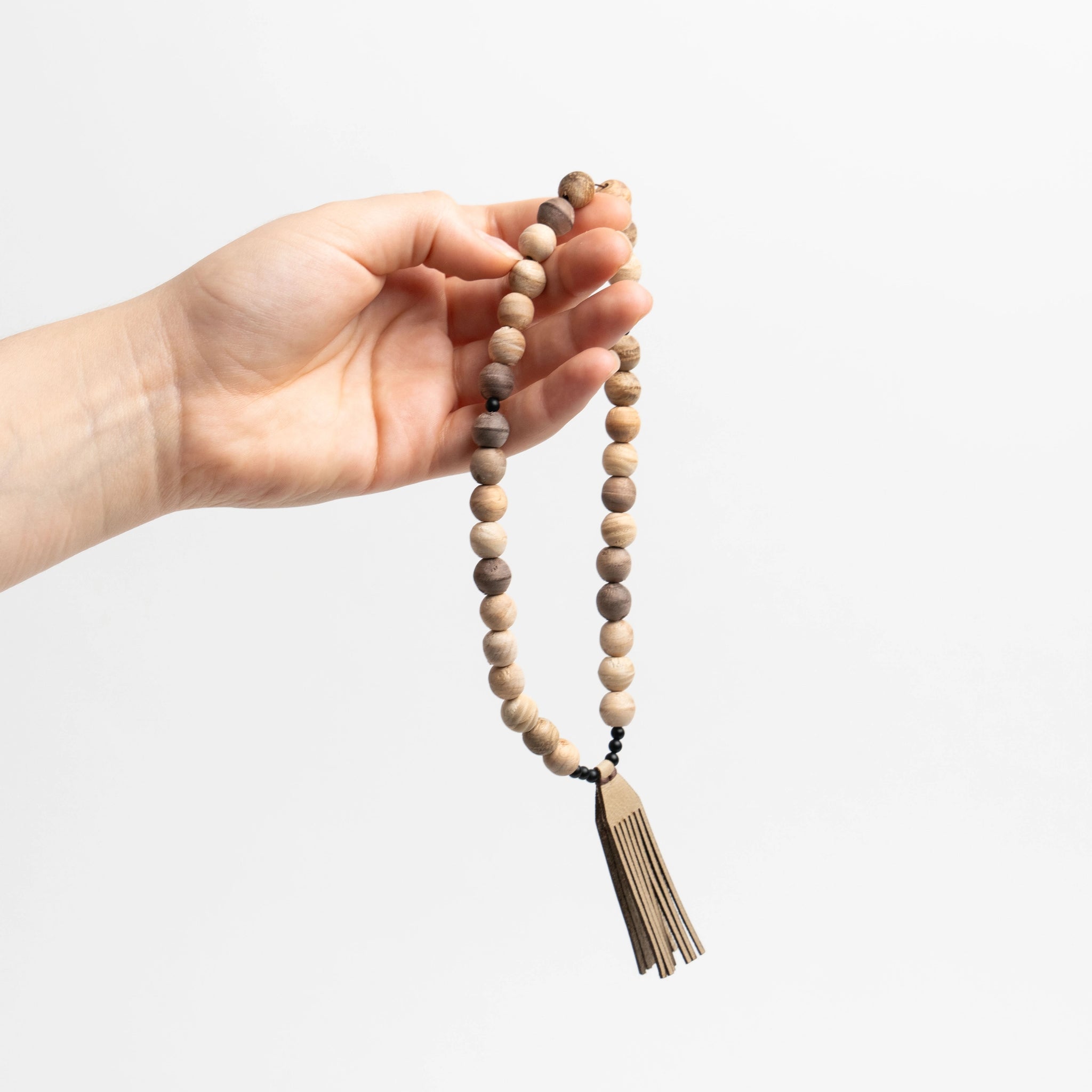 Misbaha (Wood & Leather)