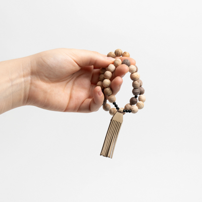 Misbaha (Wood & Leather)