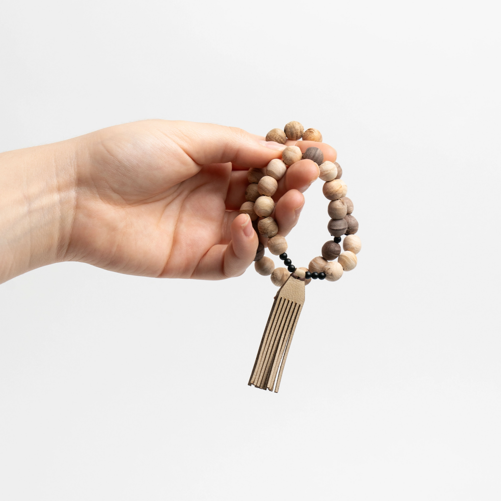 Misbaha (Wood & Leather)