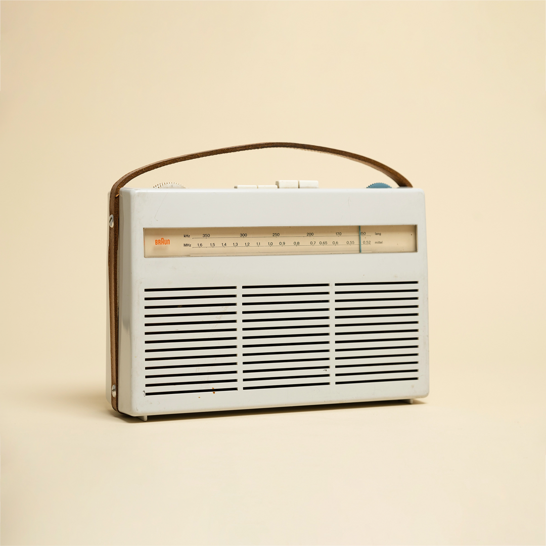 Transistor 1 Portable Radio 1957 by Dieter Rams for Braun