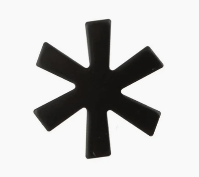 NV-008 Snow Peak Logo Sticker Asterisk L