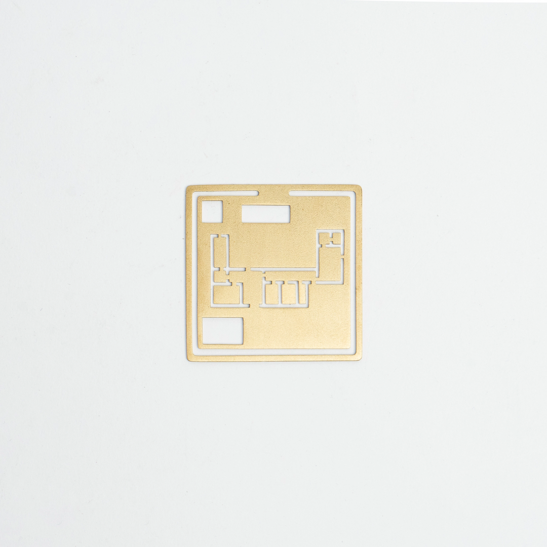 Shabi Bookmark Brass by Fabrica