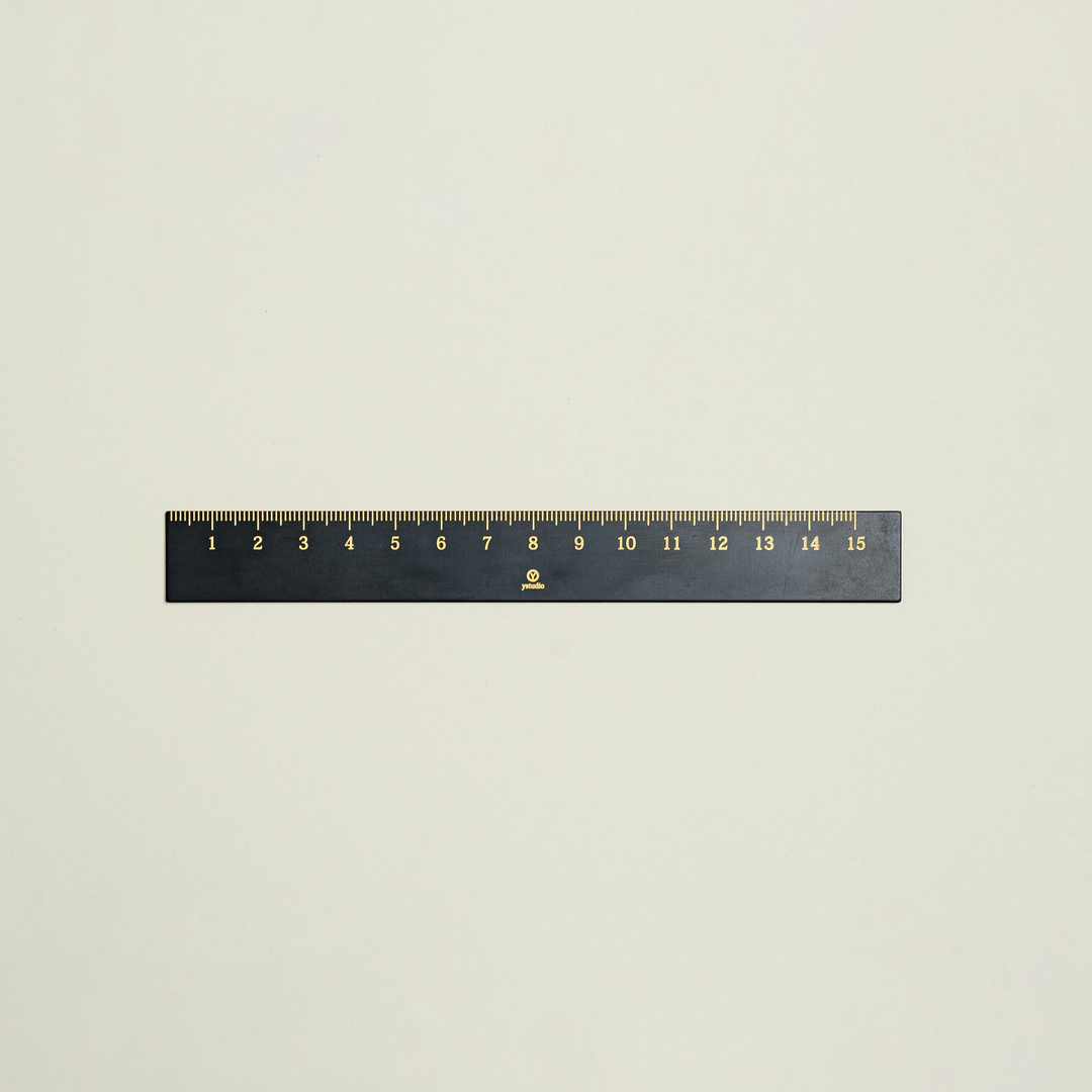 Brass ruler by YSTUDIO