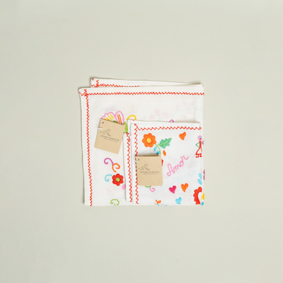Portuguese Love Handkerchief- Large