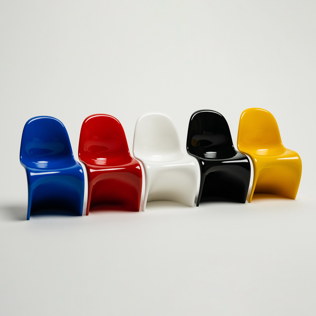 Miniatures Panton Chairs (Set of 5) by Vitra