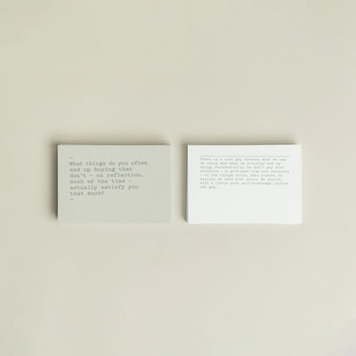 Know Yourself Prompt Cards