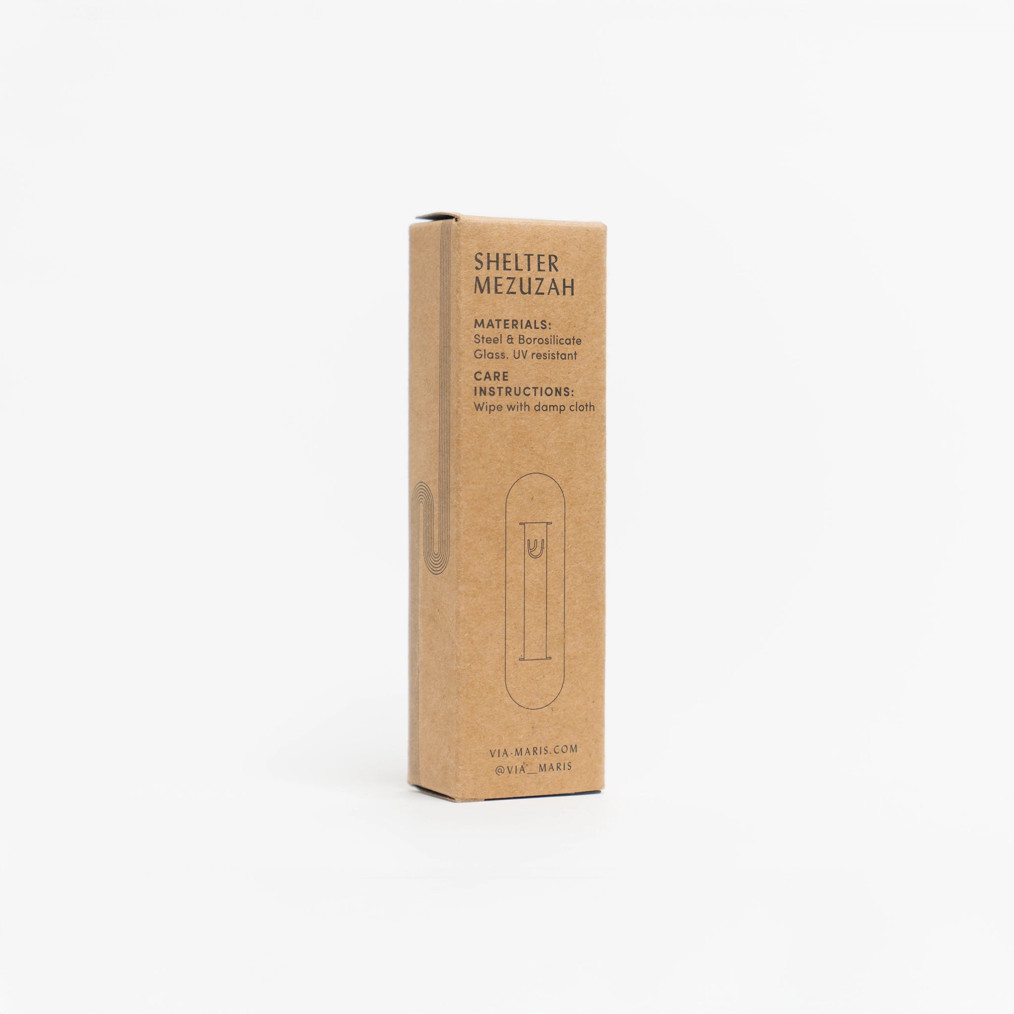 Mezuzah Scroll with Box