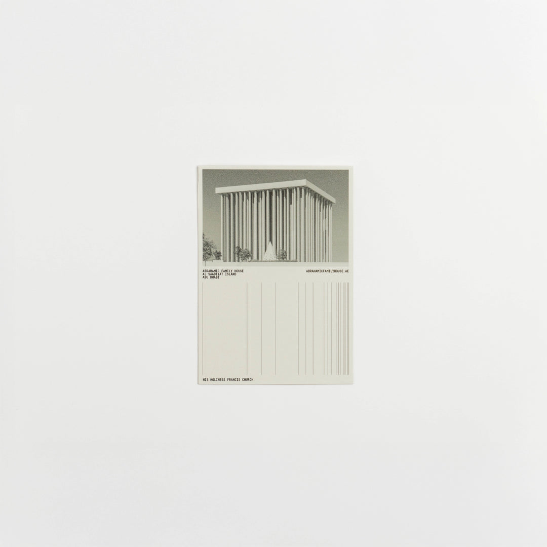 A6 Postcard Church Exterior by Fount for AFH