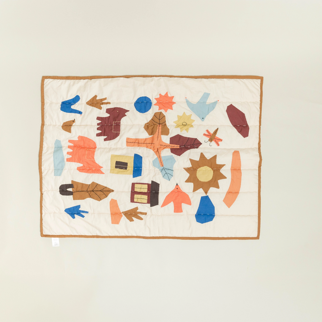 Village Quilted Blanket by Ferm Living