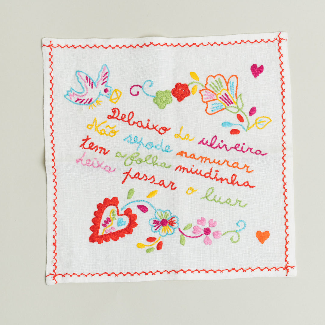 Portuguese Love Handkerchief- Small by A Vida Portuguesa
