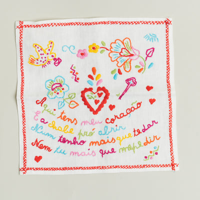 Portuguese Love Handkerchief- Small
