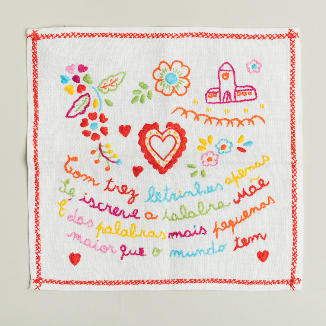Portuguese Love Handkerchief- Small by A Vida Portuguesa
