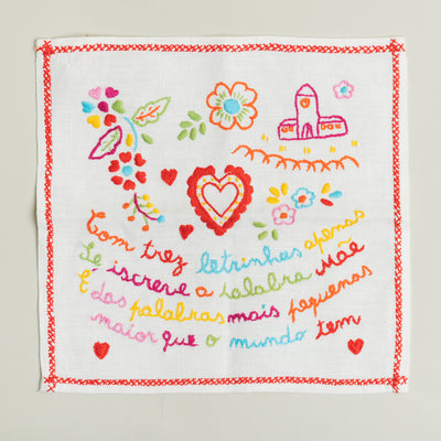 Portuguese Love Handkerchief- Small