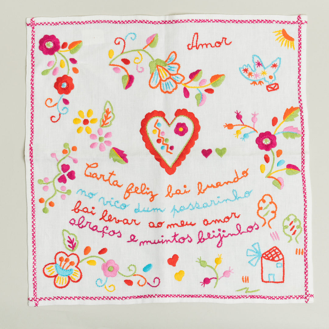 Portuguese Love Handkerchief- Large by A Vida Portuguesa