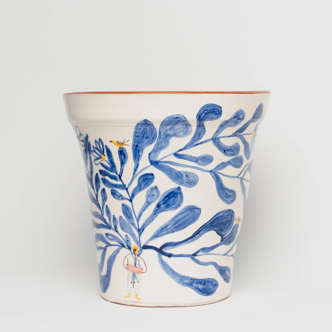 Flores e Pássaros' Vase by Vicara