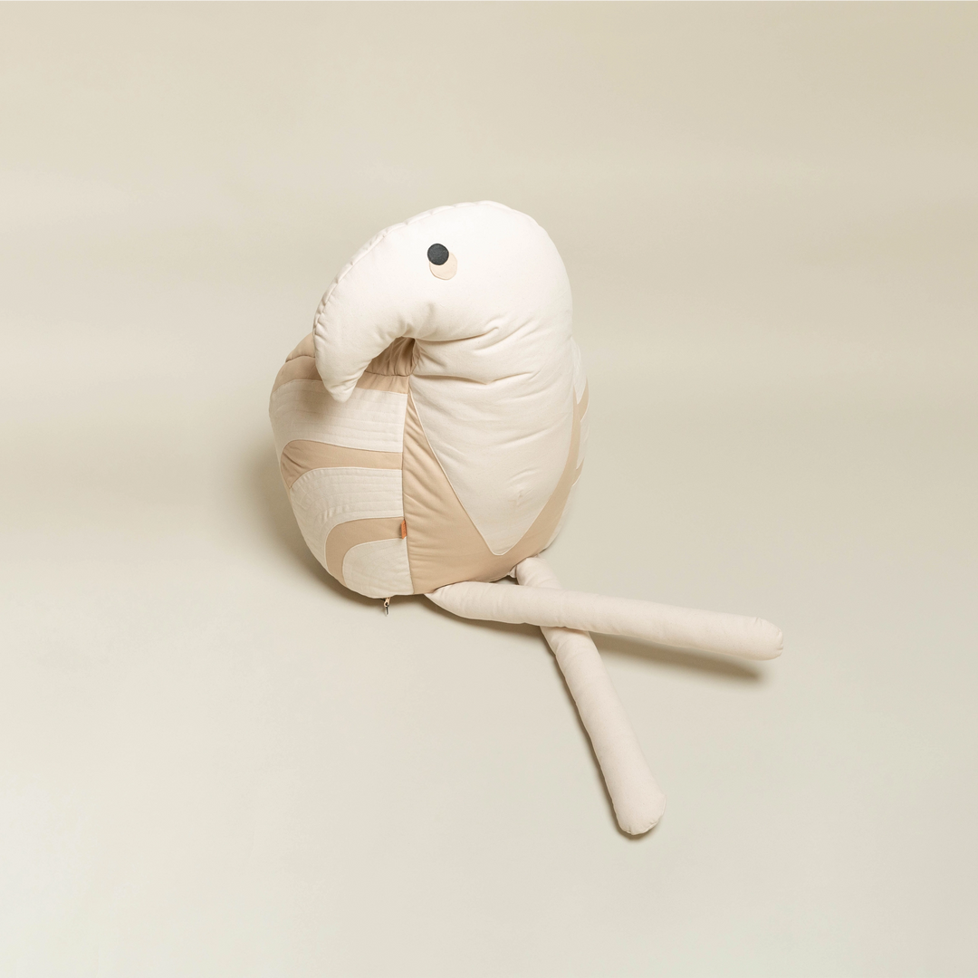Birdy Bean Bag Natural/Off-White by Ferm Living