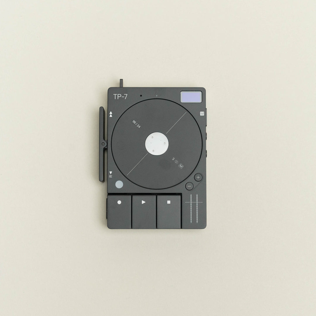 TP-7 Black Recorder by Teenage Engineering