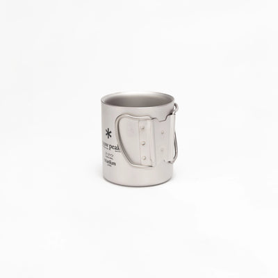 MG-051FHR Titanium Double Wall Cup 220ml Folding Handle
