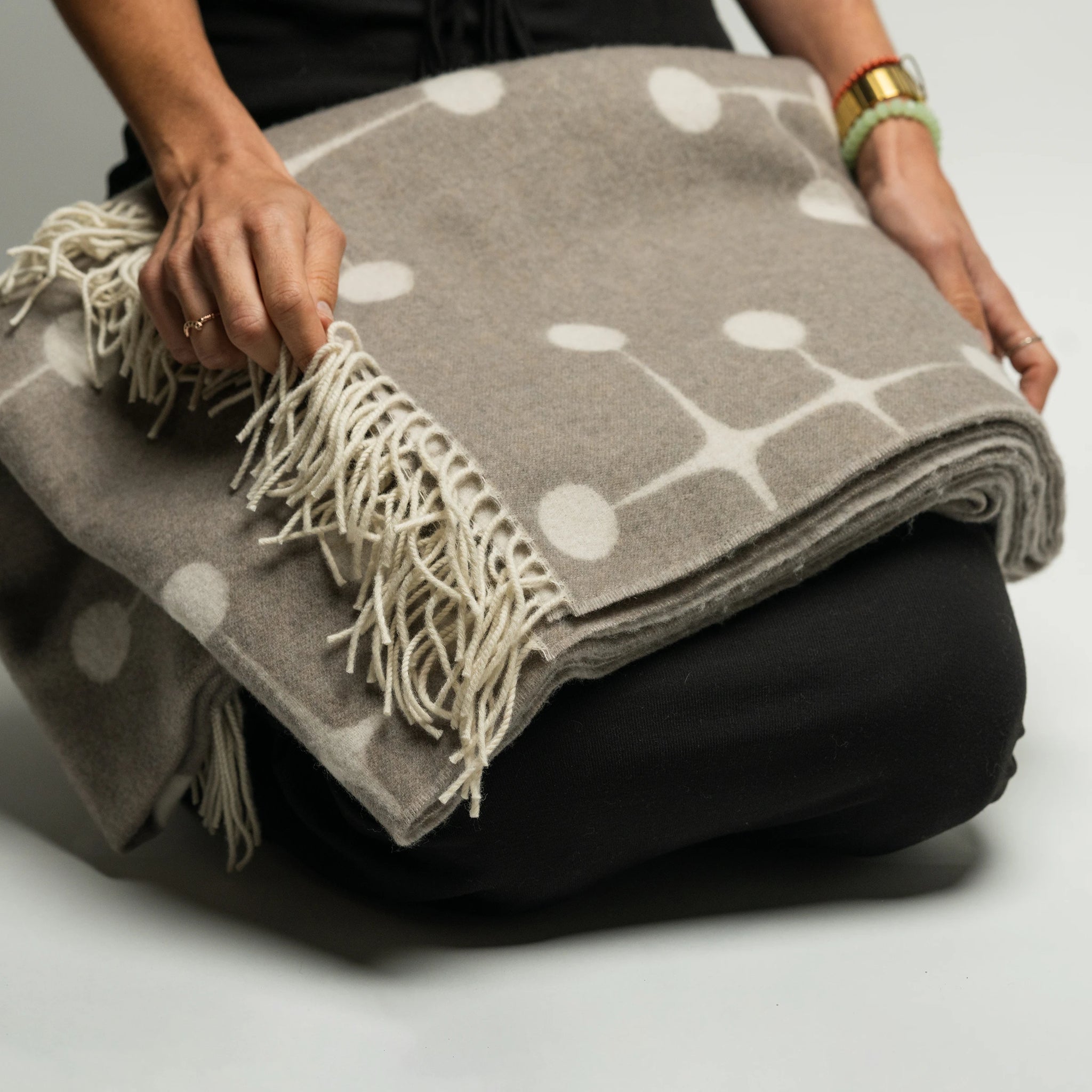 Eames Wool Blanket, Taupe